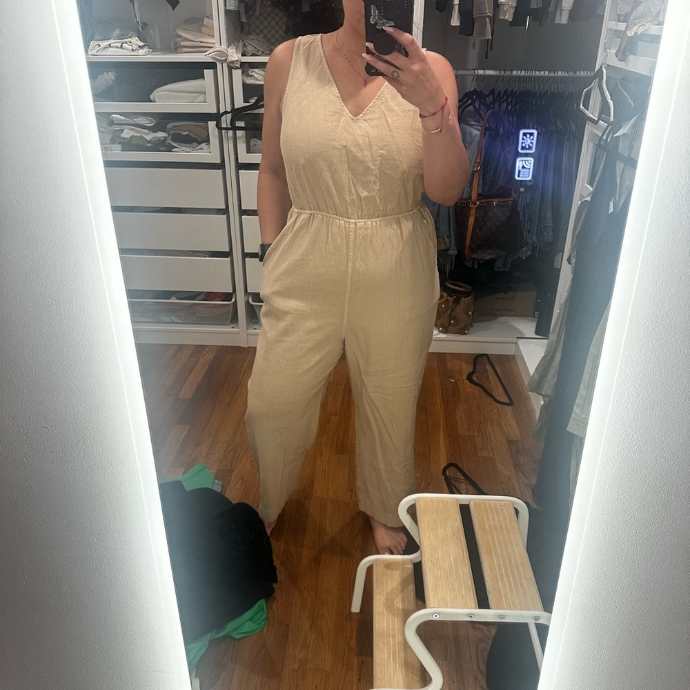 Women's khaki Jumpsuit